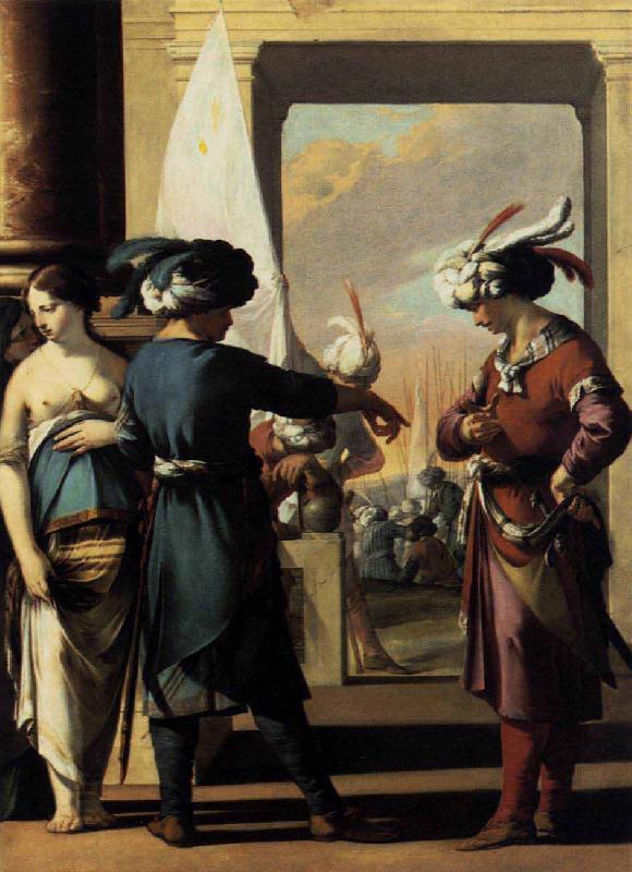 Laurent de la Hyre Cyrus Announcing to Araspas that Panthea Has Obtained His Pardon China oil painting art